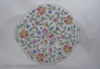 Haddon Hall - Round Bread & Butter Plate - (Eared)